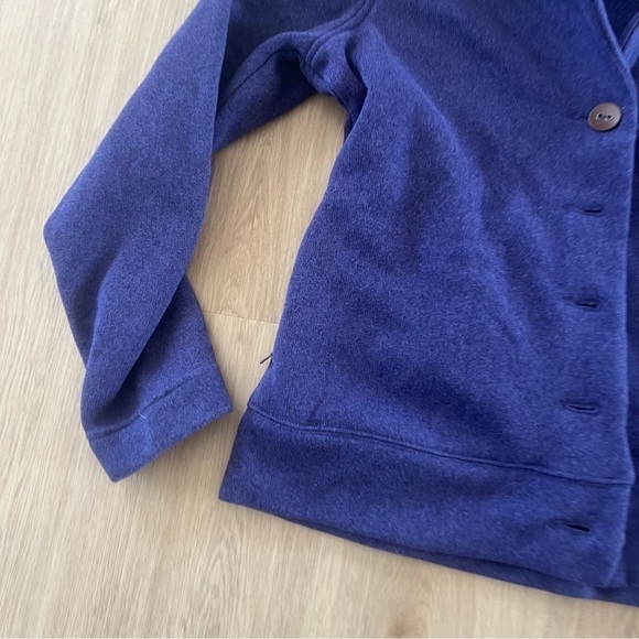 ** Merrell Purple Cardigan Sweater Jacket Shaket Large - Picture 3 of 8